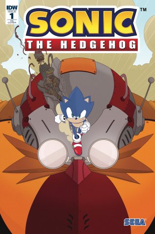 Sonic the Hedgehog 001 (April 2018) (More Fun Games exclusive)