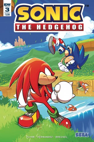 Sonic the Hedgehog 003 (April 2018) (cover a)