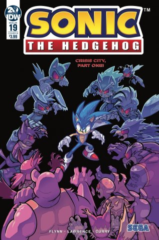 Sonic the Hedgehog 019 (July 2019) (cover b)