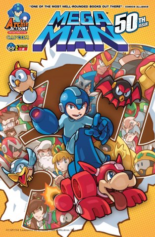 Mega Man 050 (August 2015) (variant 2)