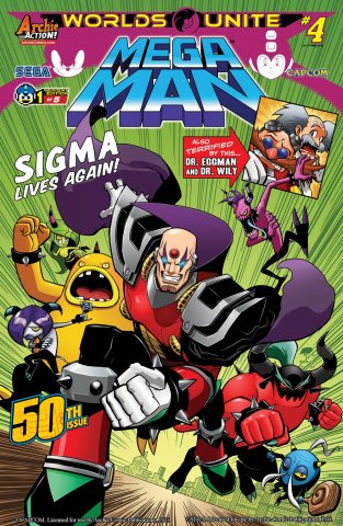 Mega Man 050 (August 2015) (variant 1)