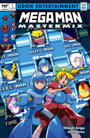 Mega Man Mastermix 001 (January 2018) (retailer incentive)