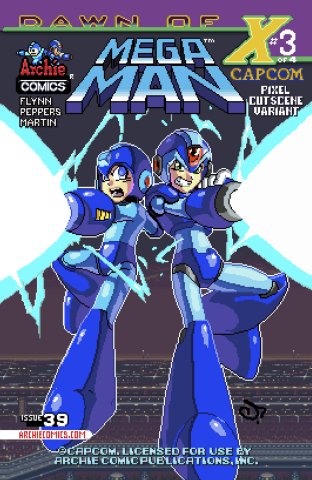 Mega Man 039 (September 2014) (variant)