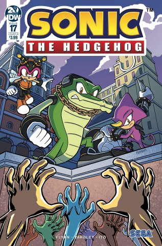 Sonic the Hedgehog 017 (May 2019) (cover b)