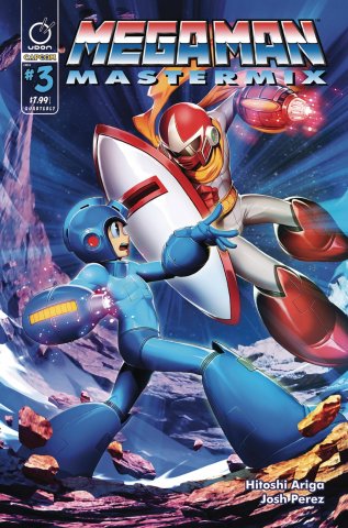 Mega Man Mastermix 003 (August 2018) (cover b)