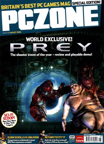 PC Zone Issue 170 (August 2006)