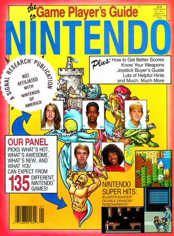 Game Player's Nintendo Buyer's Guide Vol.1 No.1a (June 1988) Alternate Cover