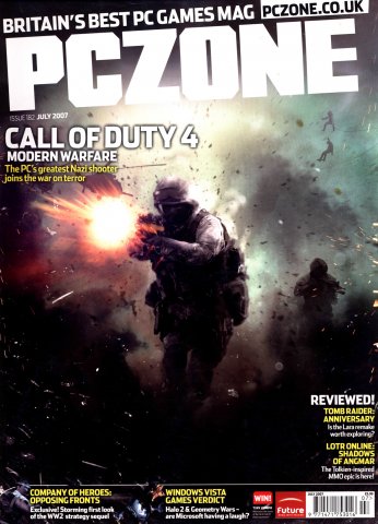 PC Zone Issue 182 (July 2007)