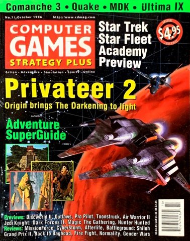 Computer Games Strategy Plus Issue 071 (October 1996)