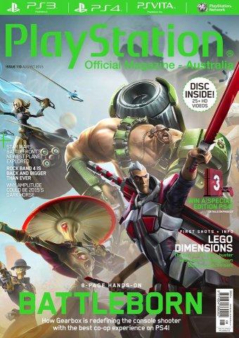 PlayStation Official Magazine Issue 110 (August 2015)