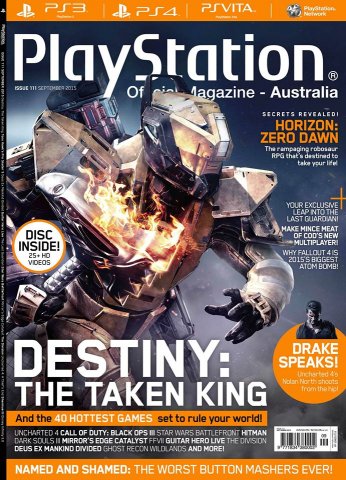 PlayStation Official Magazine Issue 111 (September 2015)