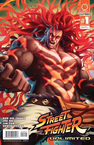 Street Fighter Unlimited 001 (December 2015) (Necalli Retailer Exclusive)