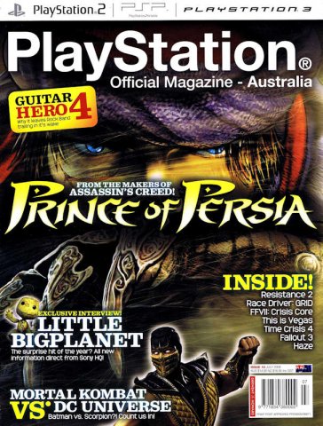 PlayStation Official Magazine Issue 018 (July 2008)