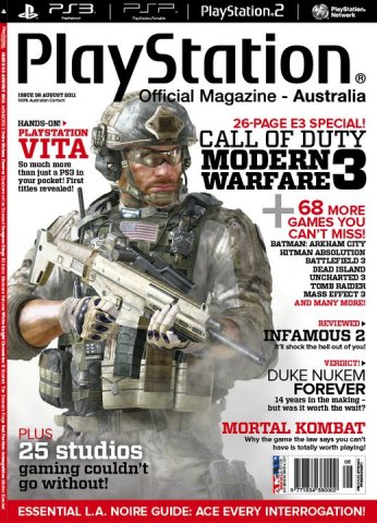 PlayStation Official Magazine Issue 058 (August 2011)