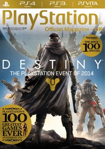 Playstation Official Magazine UK 100 (September 2014)