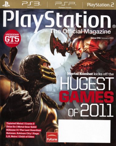 Playstation The Official Magazine (USA) Issue 041 (January 2011)