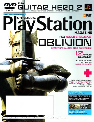 Official U.S. PlayStation Magazine Issue 110 (November 2006)