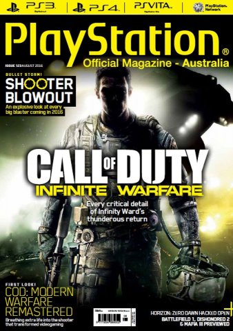 PlayStation Official Magazine Issue 123 (August 2016)