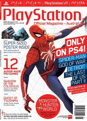 PlayStation Official Magazine Issue 142 (January 2018)