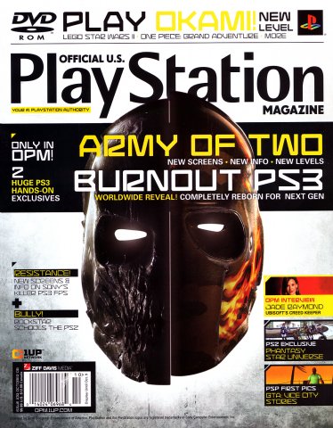 Official U.S. PlayStation Magazine Issue 109 (October 2006) *cover 2*