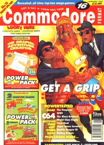 Commodore Format Issue 16 (January 1992)