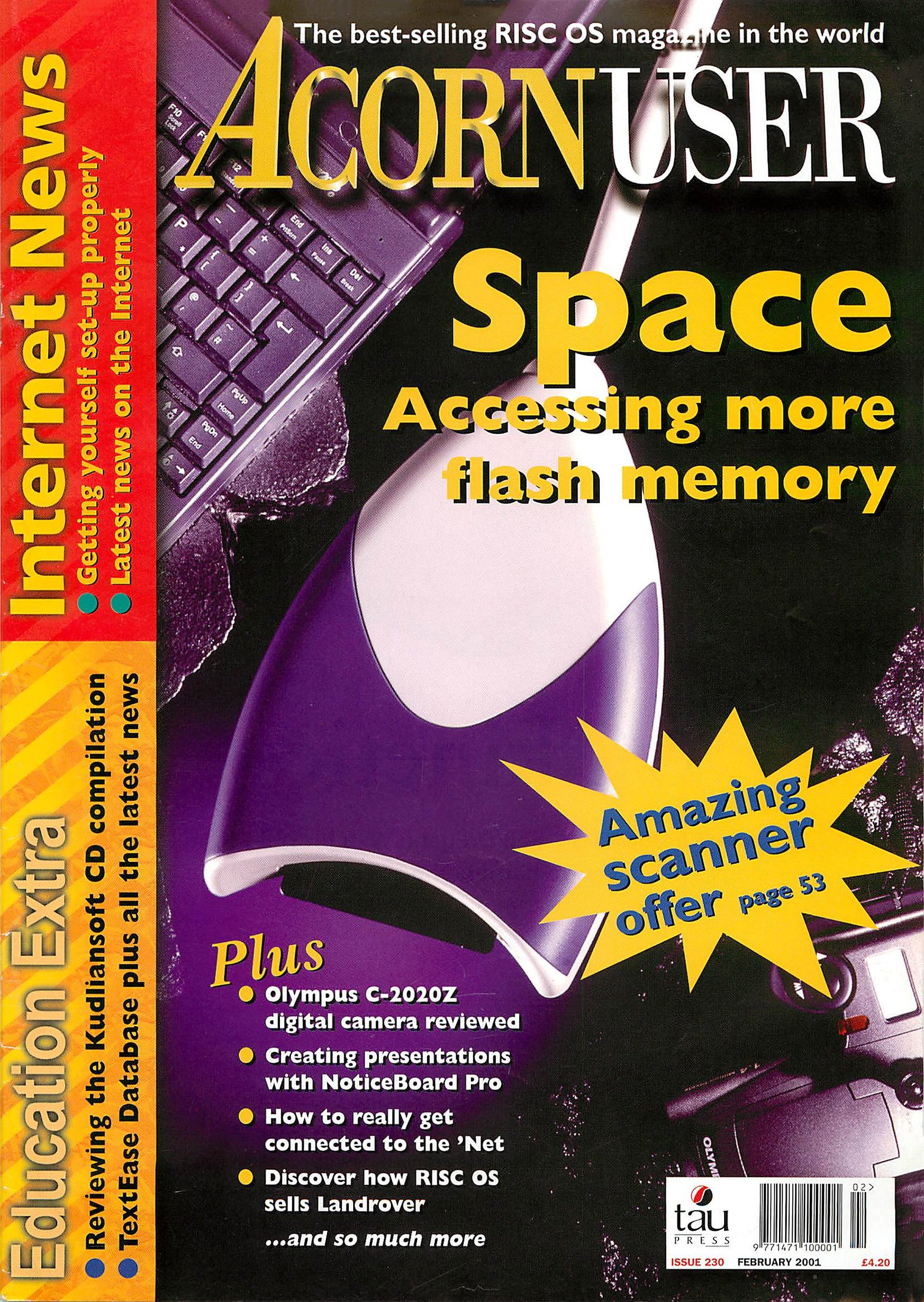 Acorn User 230 (February 2001) Acorn User Retromags Community