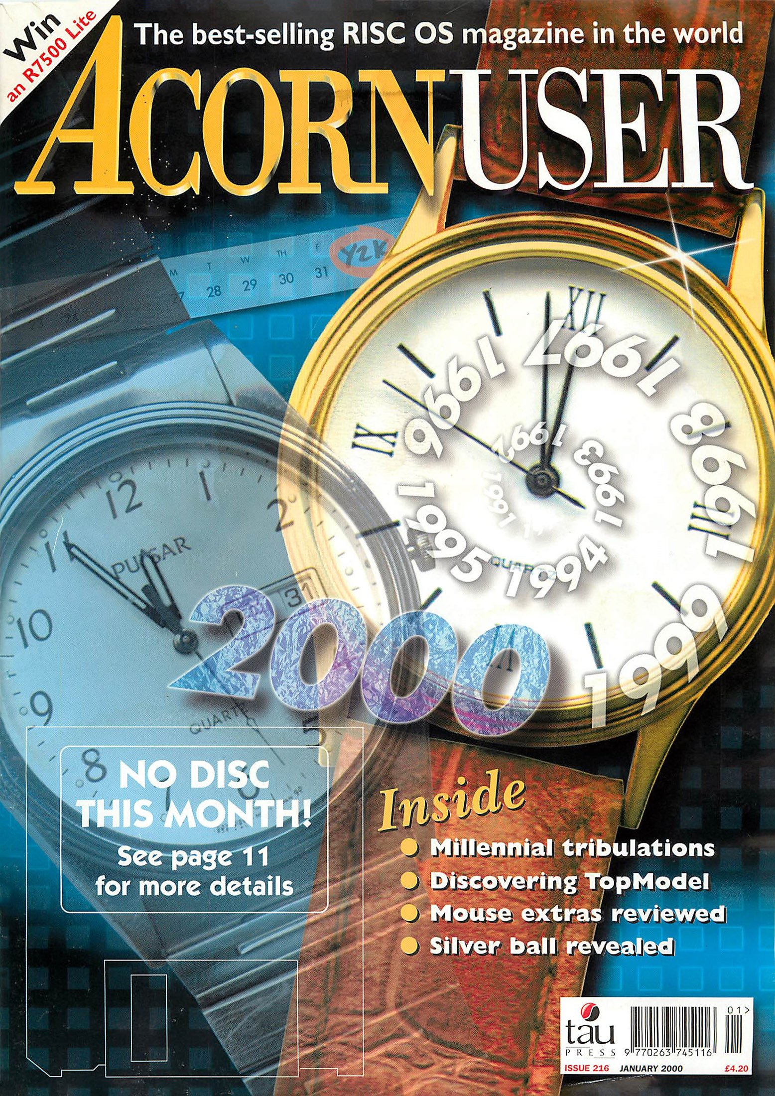 Acorn User 216 (January 2000) Acorn User Retromags Community