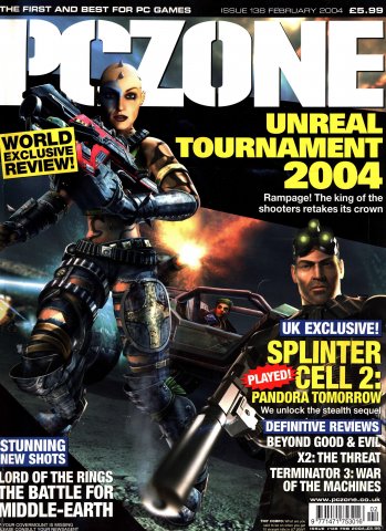 PC Zone Issue 138 (February 2004)