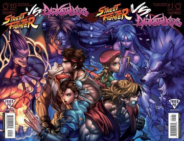 Street Fighter VS Darkstalkers 000-001 (Fried Pie variant cover join)