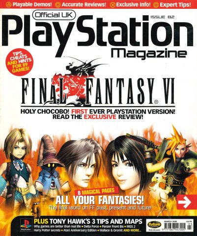 Official UK PlayStation Magazine Issue 082 (March 2002)