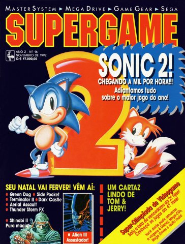 SuperGame 16 (November 1992)