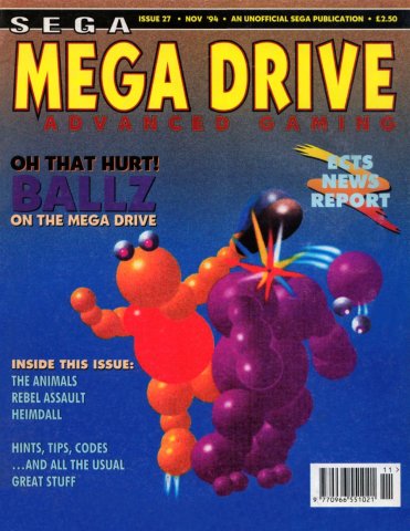 Mega Drive Advanced Gaming 27 (November 1994)