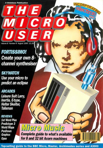 The Micro User Vol.08 No.06 (August 1990)