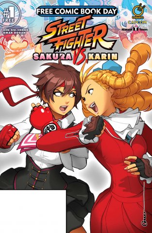 Street Fighter - Sakura VS Karin - Free Comic Book Day 2019 (May 2019)