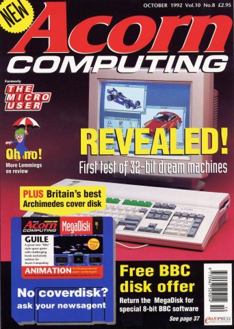 Acorn Computing Vol.10 No.08 (October 1992)