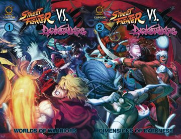 Street Fighter VS Darkstalkers TPB cover join