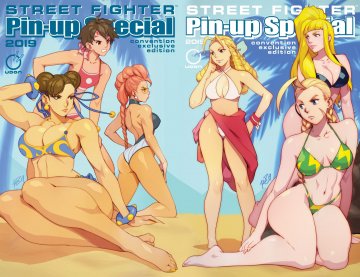 Street Fighter 2019 Pinup Special (June 2019) (Convention exclusives cover join)