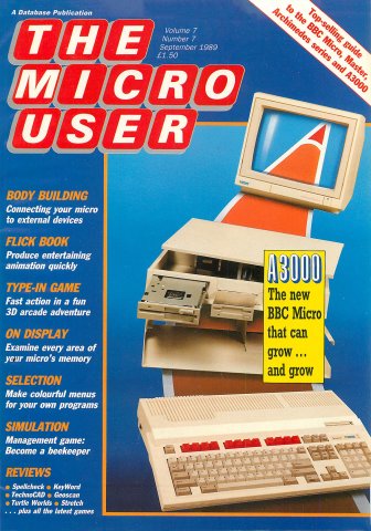 The Micro User Vol.07 No.07 (September 1989)