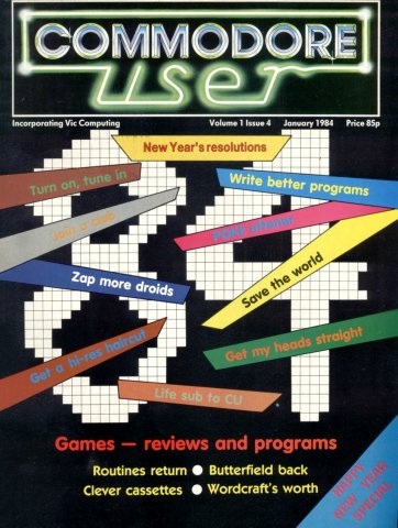 Commodore User Issue 04 (January 1984)