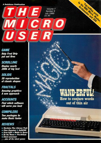 The Micro User Vol.07 No.05 (July 1989)