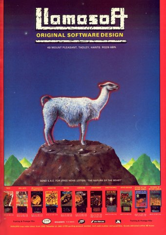 Llamasoft multi-ad (1984)