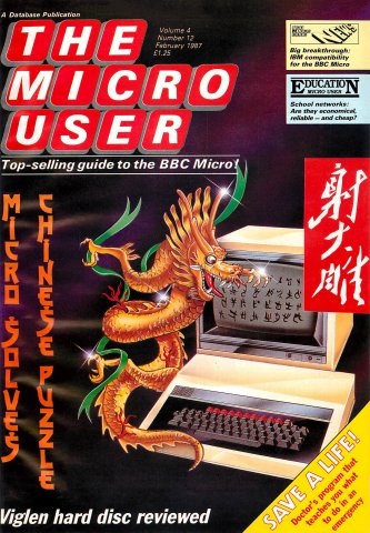 The Micro User Vol.04 No.12 (February 1987)