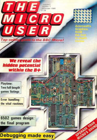 The Micro User Vol.03 No.07 (September 1985)