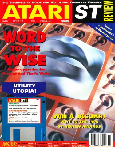 Atari ST Review Issue 31 (October 1994)