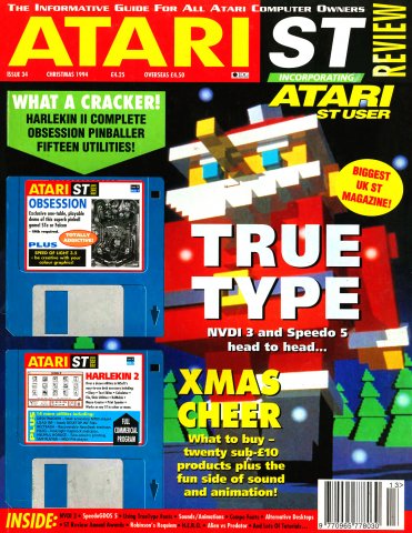 Atari ST Review Issue 34 (Xmas 1994)