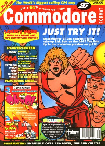 Commodore Format Issue 26 (November 1992)