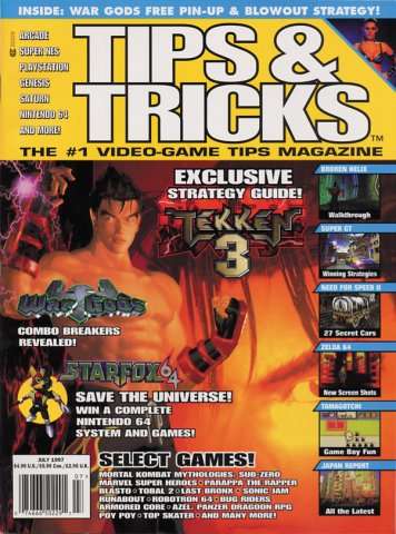 Tips & Tricks Issue 029 July 1997