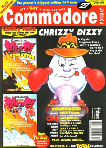 Commodore Format Issue 27 (December 1992)