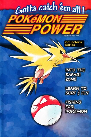 Pokémon Power Volume 4 (November 1998)