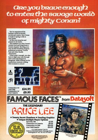Conan: Hall of Volta, Bruce Lee